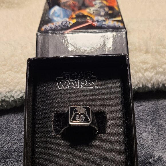 NWT StainlessSteel Star War Ring - May The Force Be With You! - Picture 6 of 6